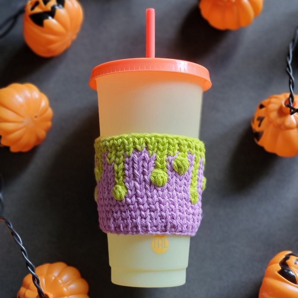Crochet Slime Cup Koozie